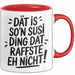Susi Tasse Geschenk Dat Is So'n Susi Ding Dat Raffste Eh Nicht Geschenkidee Becher mit Name Rot Trendation