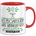 Keyboarderin Geschenk Tasse Lustiger Spruch Keyboarderin Weil Superheldin Kein Offizieller Beruf Ist Geschenkidee Rot Trendation