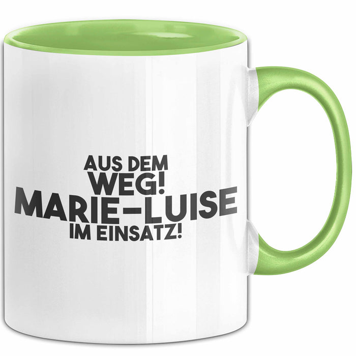 Marie-Luise Tasse Aus Dem Weg! Marie-Luise Im Einsatz! Geschenk