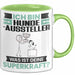 Hundeaussteller Tasse Geschenk für Hundeaussteller Geburtstag Lustiger Spruch Kaffee-Becher Was Ist Deine Superkraft Grün Trendation