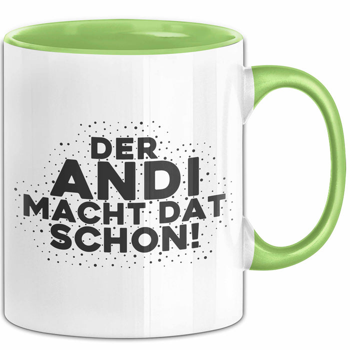 Andi Tasse Der Andi Macht Dat Schon Geschenk