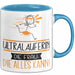 Ultraläuferin Geschenk Tasse Becher Die Frau Die Allen Kann Geschenkidee für eine Ultraläuferin Lustig Blau Trendation