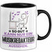 Musikredakteur Geschenk Tasse So Gut Kann Nur Ein Musikredakteur Aussehen Geschenkidee Kaffee-Becher Schwarz Trendation