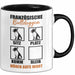 Bulldoggen Hören Aufs Wort Tasse Geschenk Bulldoggen Besitzer Mama Becher Trendation
