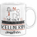 Kellnerin Geschenk Tasse So Gut Kann Nur Eine Kellnerin Aussehen Geschenkidee Geburtstag Weihnachten Lustig Weiß Trendation