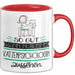 Katzenpsychologin Geschenk Tasse So Gut Kann Nur Eine Katzenpsychologin Aussehen Geschenkidee Geburtstag Weihnachten Lustig Rot Trendation