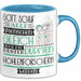 Höhlenforscherin Geschenk Becher Tasse Gott Schuf Alle Menschen Gleich Nur Die Besten Durfeten Höhlenforscherin Werden Geschenkidee Lustig Blau Trendation
