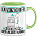 Katzenzüchter Tasse Geschenk für Katzenzüchter Der Mann Der Alles Kann Geschenkidee zum Geburtstag Grün Trendation