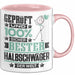 Halbschwäger Geschenk Lustiger Spruch für Halbschwäger Geschenkidee Bester Halbschwäger Der Welt Rosa Trendation