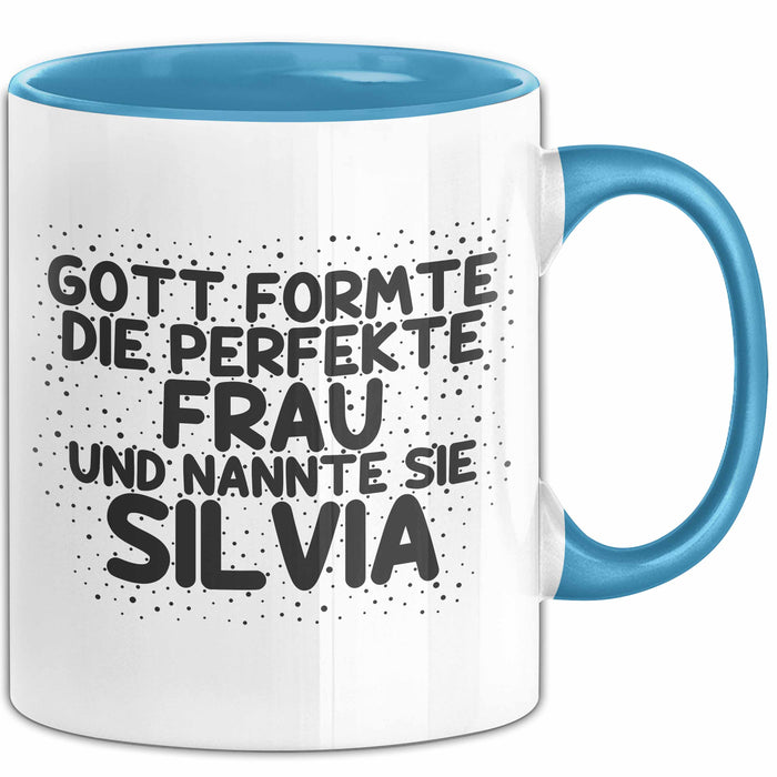Silvia Tasse Gott Formte Die Perfekte Frau Und Nannte Sie Silvia Geschenk