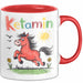 Ketamin Einhorn Tasse Geschenk Lustige Geschenkidee Spruch Ketamin Rot Trendation