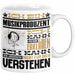 Musikproduzent Geschenk Kaffee-Tasse Geschenkidee für Musikproduzent Ich Bin Musikproduzent Ich Kann Es Dir Erklären Jedoch Nicht Für Dich Verstehen Spruch Lustig Weiß Trendation