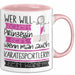 Karatesportlerin Tasse Geschenk Spruch Wer Will Schon Prinzessin Sein Wenn Man Auch Karatesportlerin Sein Kann Rosa Trendation