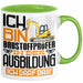 Baustoffprüfer Ausbildung Tasse Geschenk Ich Bin Baustoffprüfer In Der Ausbildung Ich Darf Das Geschenkidee Spruch Grün Trendation