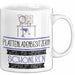 Plattenladenbesitzerin Weil Es Keinen Schöneren Beruf Gibt Tasse Geschenk für Eine Plattenladenbesitzerin Lustig Weiß Trendation
