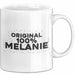 Melanie Tasse Original 100% Melanie Geschenk Weiß Trendation