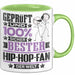 Hip-Hop-Fan Geschenk Lustiger Spruch für Hip-Hop-Fan Geschenkidee Bester Hip-Hop-Fan Der Welt Grün Trendation