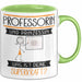 Professorin Und Prinzessin Tasse Geschenk Für Eine Professorin Geburtstag Was Ist Deine Superkraft Grün Trendation