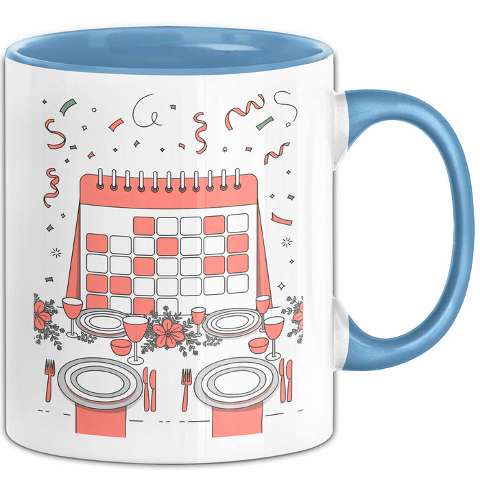 Event Planer Tasse Geschenk Lustige Geschenkidee Spruch Für Party Profis Blau Trendation