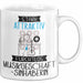 Musikgeschäftsinhaberin Tasse Geschenk Becher Stark Attraktiv Furchtlos Musikgeschäftsinhaberin Lustige Geschenkidee Weiß Trendation