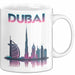 Dubai VAE Tasse Geschenk Lustige Geschenkidee Spruch Weiß Trendation