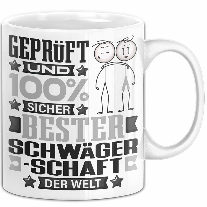 Schwägerschaft Geschenk Lustiger Spruch für Schwägerschaft Geschenkidee Bester Schwägerschaft Der Welt Weiß Trendation