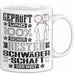 Schwägerschaft Geschenk Lustiger Spruch für Schwägerschaft Geschenkidee Bester Schwägerschaft Der Welt Weiß Trendation