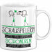 Schauspielerin Weil Es Keinen Schöneren Beruf Gibt Tasse Geschenk für Eine Schauspielerin Lustig Weiß Trendation