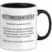 Rettungsdienst Notfallsanitäter Tasse Geschenk Lustige Geschenkidee Spruch Definition Rettungssanitäter Trendation