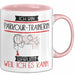 Parkour-Trainerin Tasse Geschenk Ich Bin Parkour-Trainerin Warum Weil Ich Es Kann Geschenkidee Geburtstag Rosa Trendation