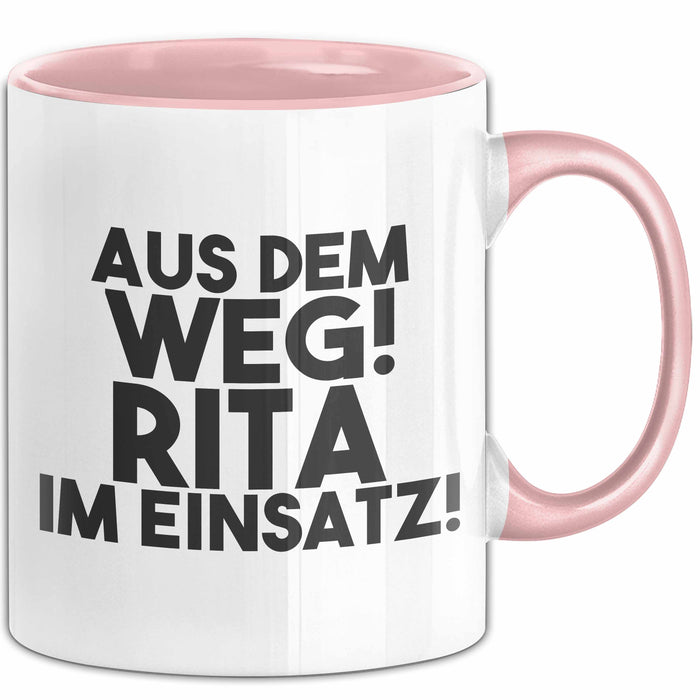 Rita Tasse Aus Dem Weg! Rita Im Einsatz! Geschenk
