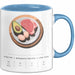 Keto Diät Fan Tasse Geschenk Lustige Geschenkidee Spruch Für Low Carb Liebhaber Blau Trendation