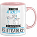 Reittrainerin Tasse Geschenk Becher Stark Attraktiv Furchtlos Reittrainerin Lustige Geschenkidee Rosa Trendation