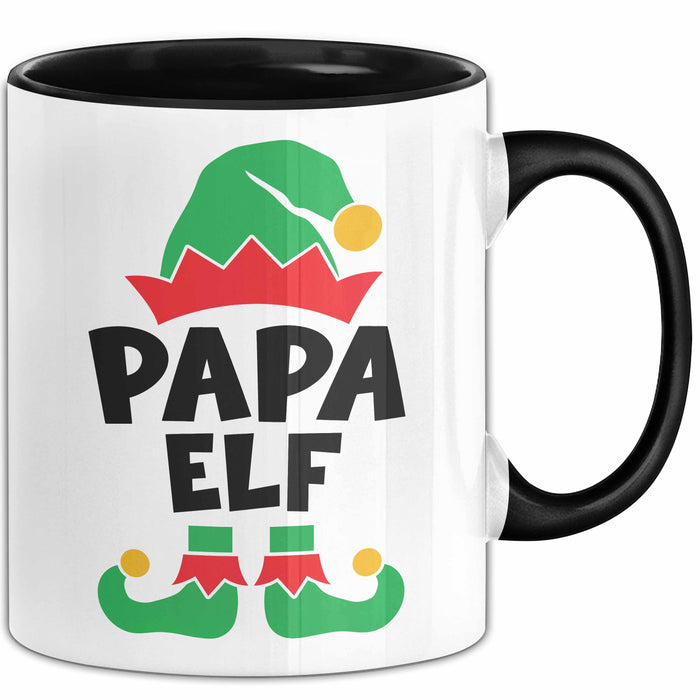 Papa Elf Tasse Geschenk Weihnachten Papa Geschenkidee Papaelfe Trendation