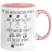 Ich Hasse Jeden Tasse Geschenk Beste Freundin Humor Arbeitskollegin Büro-Tasse Sarkasmus Ironie Geschenkidee Mir Egal Welche Hautfarbe Du Hast Kaffee-Becher Rosa Trendation