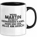 Martin Tasse Wenn Martin Nicht Repariert, Sind Wir Am Arsch Geschenk Schwarz Trendation