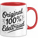 Edeltraud Tasse Geschenk Original 100% Edeltraud Geschenkidee Geburtstag Rot Trendation