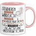 Slackline-Instruktorin Tasse Lustiges Geschenk Studieren Kann Wirklich Jeder Nur Die Besten Werden Slackline-Instruktorin Rosa Trendation