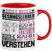 Gesangslehrer Geschenk Tasse Lustige Geschenkdiee für einen Gesangslehrer Geburtstag Ich Bin Gesangslehrer Ich Kann Es Dir Erklären Aber Nicht Für Dich Verstehen Rot Trendation