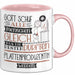 Plattenproduzentin Geschenk Becher Tasse Gott Schuf Alle Menschen Gleich Nur Die Besten Durfeten Plattenproduzentin Werden Geschenkidee Lustig Rosa Trendation