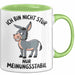 Sarkastischer Esel Tasse Geschenk Lustige Geschenkidee Ich Bin Nicht Stur Nur Meinungsstabil Grün Trendation