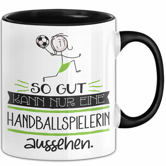 Handballspielerin Geschenk Tasse So Gut Kann Nur Eine Handballspielerin Aussehen Geschenkidee Geburtstag Weihnachten Lustig Trendation