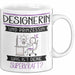 Designerin Und Prinzessin Tasse Geschenk Für Eine Designerin Geburtstag Was Ist Deine Superkraft Weiß Trendation