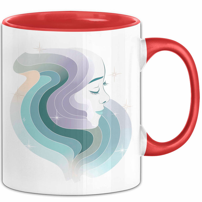 Achtsamkeitsexperte Tasse Geschenkidee für Zen Begleiter Rot Trendation