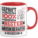 Musikberater Geschenk Lustiger Spruch für Musikberater Geschenkidee Bester Musikberater Der Welt Rot Trendation