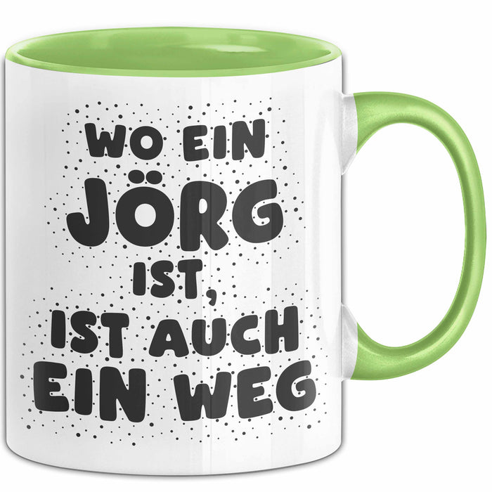 Joerg Tasse Wo Ein Joerg Ist, Ist Auch Ein Weg Geschenk