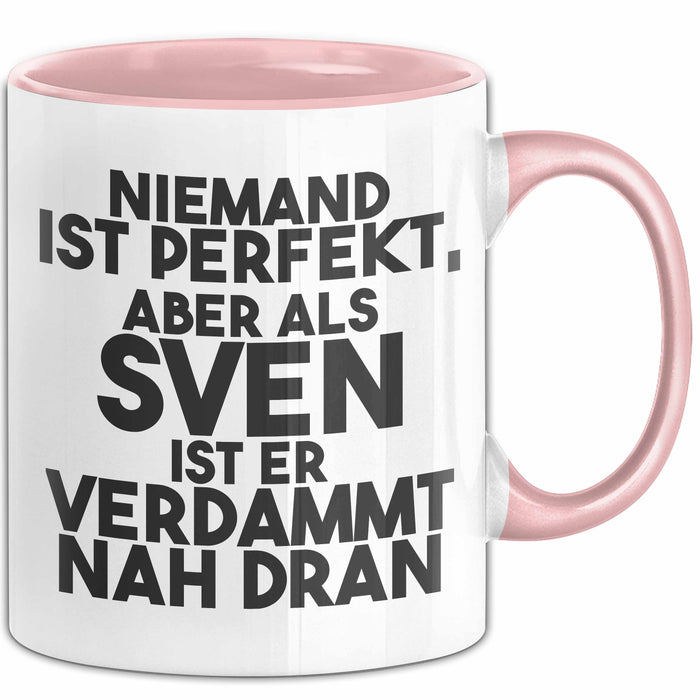 Sven Tasse Niemand Ist Perfekt, Aber Als Sven Ist Er Verdammt Nah Dran Rosa Trendation