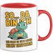 Schildkröte Tierliebhaber Tasse Geschenk Lustige Geschenkidee Spruch So Da Bin Ich, Ich Kann Es Euch Leider Nicht Ersparen Rot Trendation