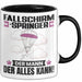 Fallschirmspringer Tasse Geschenk für Fallschirmspringer Der Mann Der Alles Kann Geschenkidee zum Geburtstag Schwarz Trendation