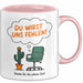 Büroarbeit Kollege Abschied Tasse Geschenk Lustige Geschenkidee Spruch Du Wirst Uns Fehlen Danke Für Die Schöne Zeit Rosa Trendation